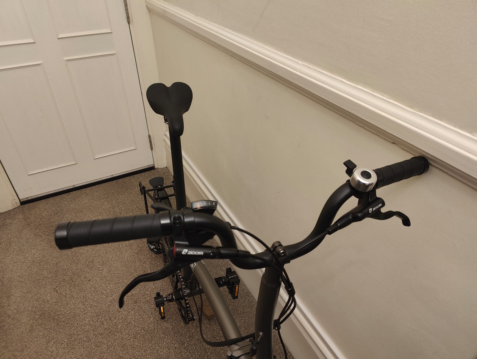 Cranston D9 Brompton‑style Folding Bike 9‑Speed Shimano Hydraulic Disc 16"