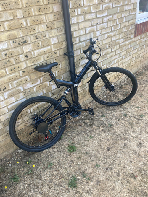 26 inch Full Suspension Mountain Bike 21 Speed Folding Bicycle Adult Bicycle UK
