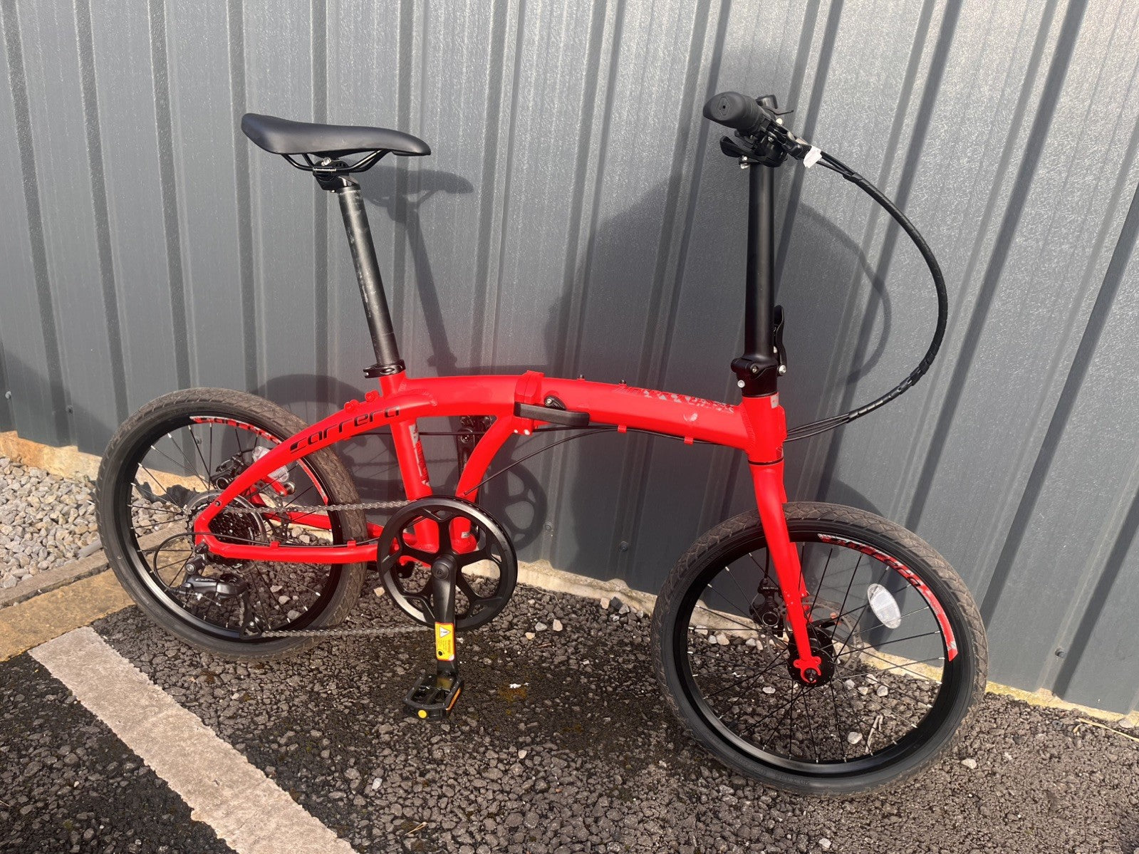 Carrera Intercity Folding Bike 20" Wheels disc brakes