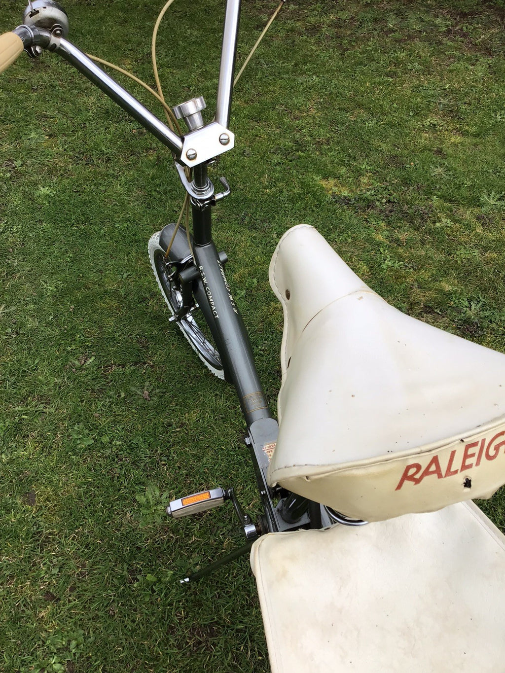 RALEIGH RSW COMPACT FOLDING BICYCLE Unrestored Original Exceptional condition.