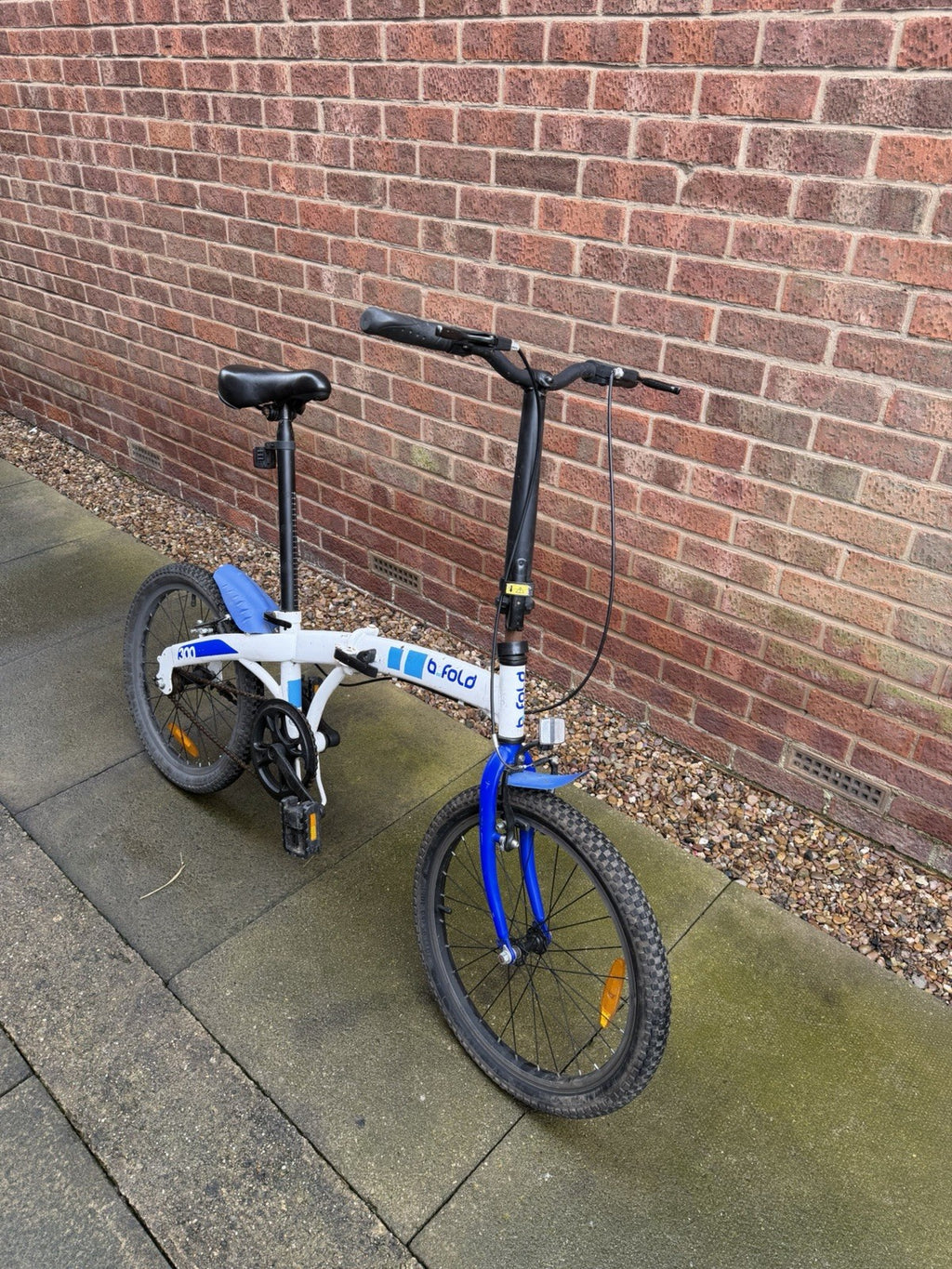 B_fold 300 Folding Bike B Twin Decathlon Bicycle