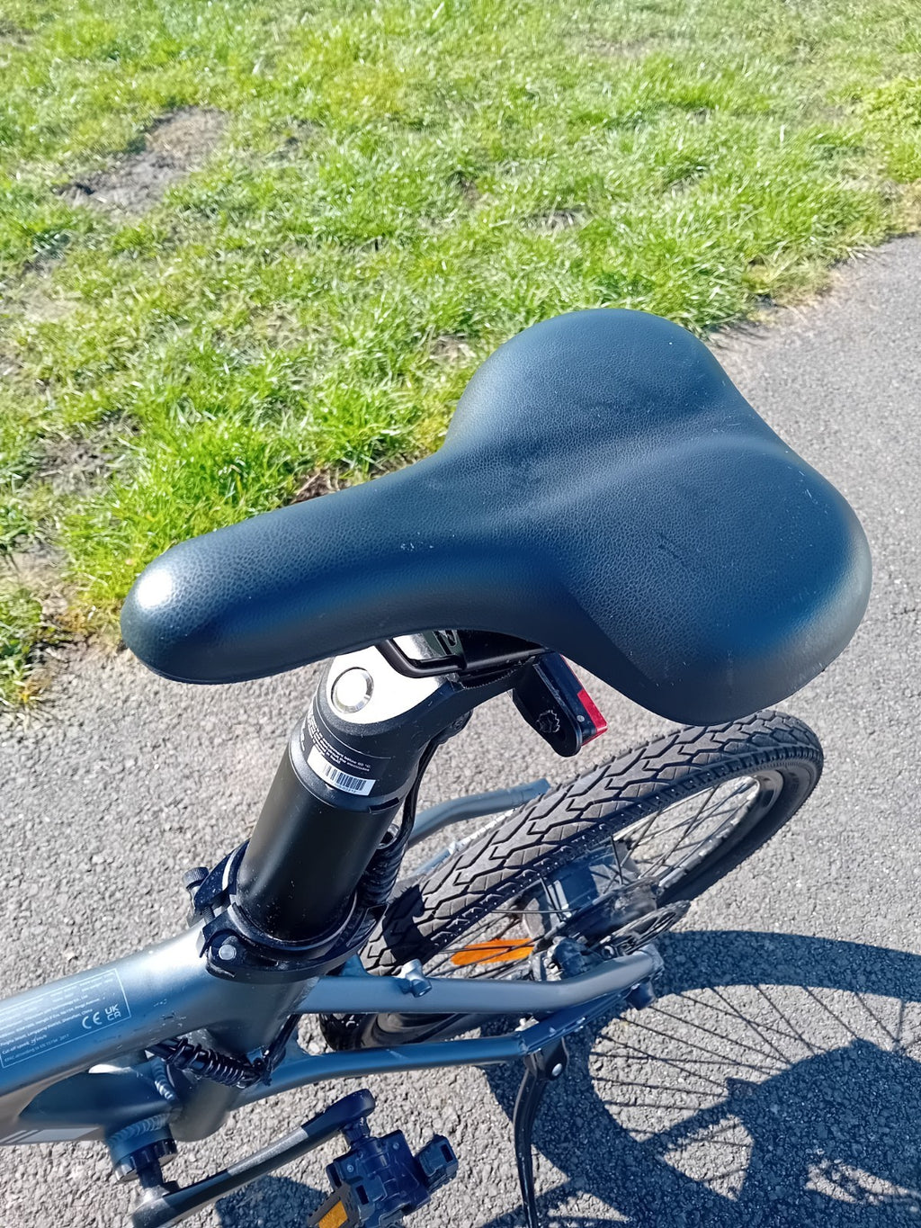 ADO Air 20S Folding Hybrid Bike 20" Carbon Belt Drive Chargeable