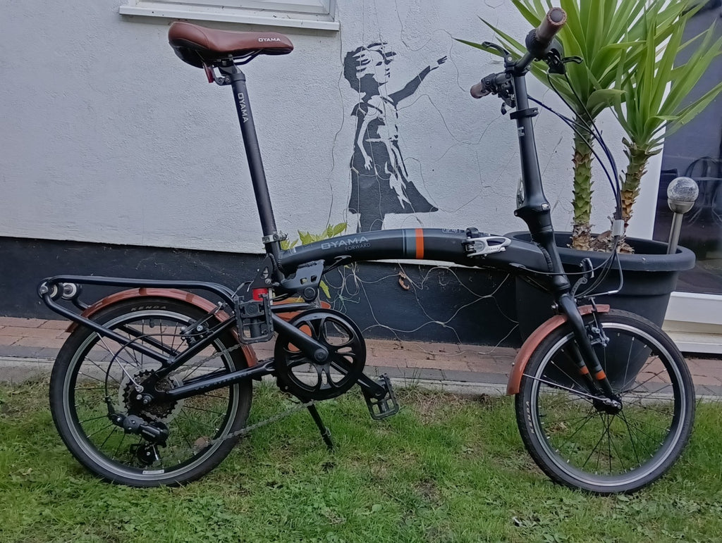 Oyama folding bike 6061 alu frame , Brompton folding system