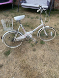 Universal  Fold Up Bike. Fold up Bike. Push Bike. Bike. Old Bike.