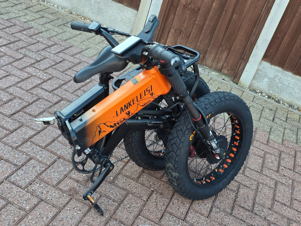 Lankeleisi X3000 Max 20" 4.0 Bike 48V 20AH Foldable Bicycle UPGRADED CUSTOMIZED