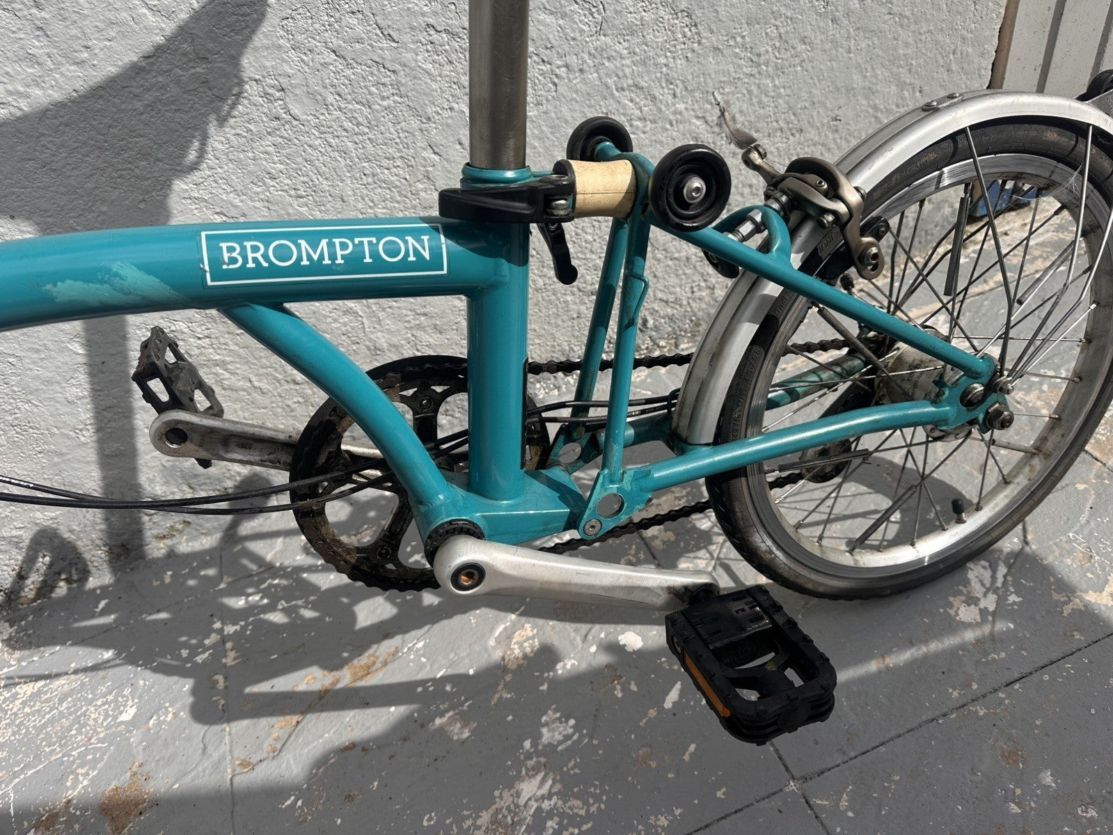 Brompton B75 16" Folding Bike - Blue