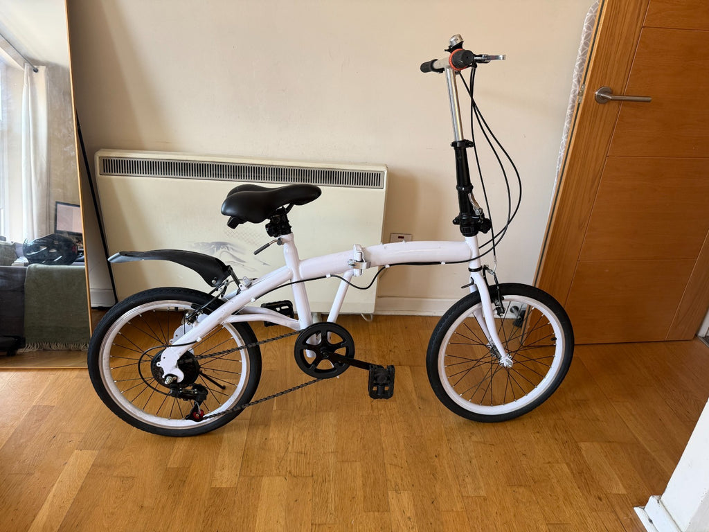 20" Folding Bike Adults Bicycle Lightweight Alloy Bicycle Folding City Bike UK
