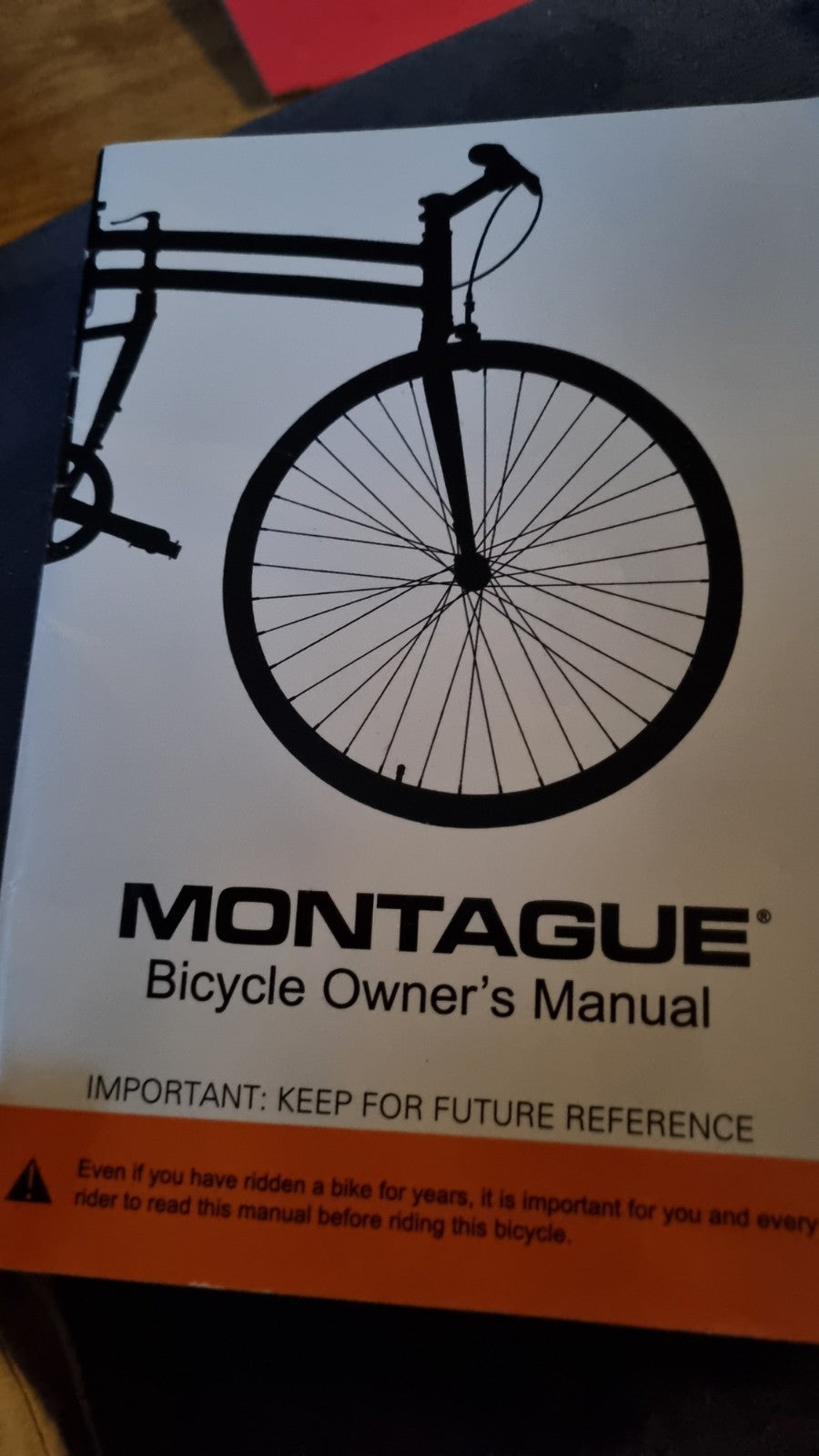 Montague Urban folding bicycle with full size wheels. Silver excellent condition