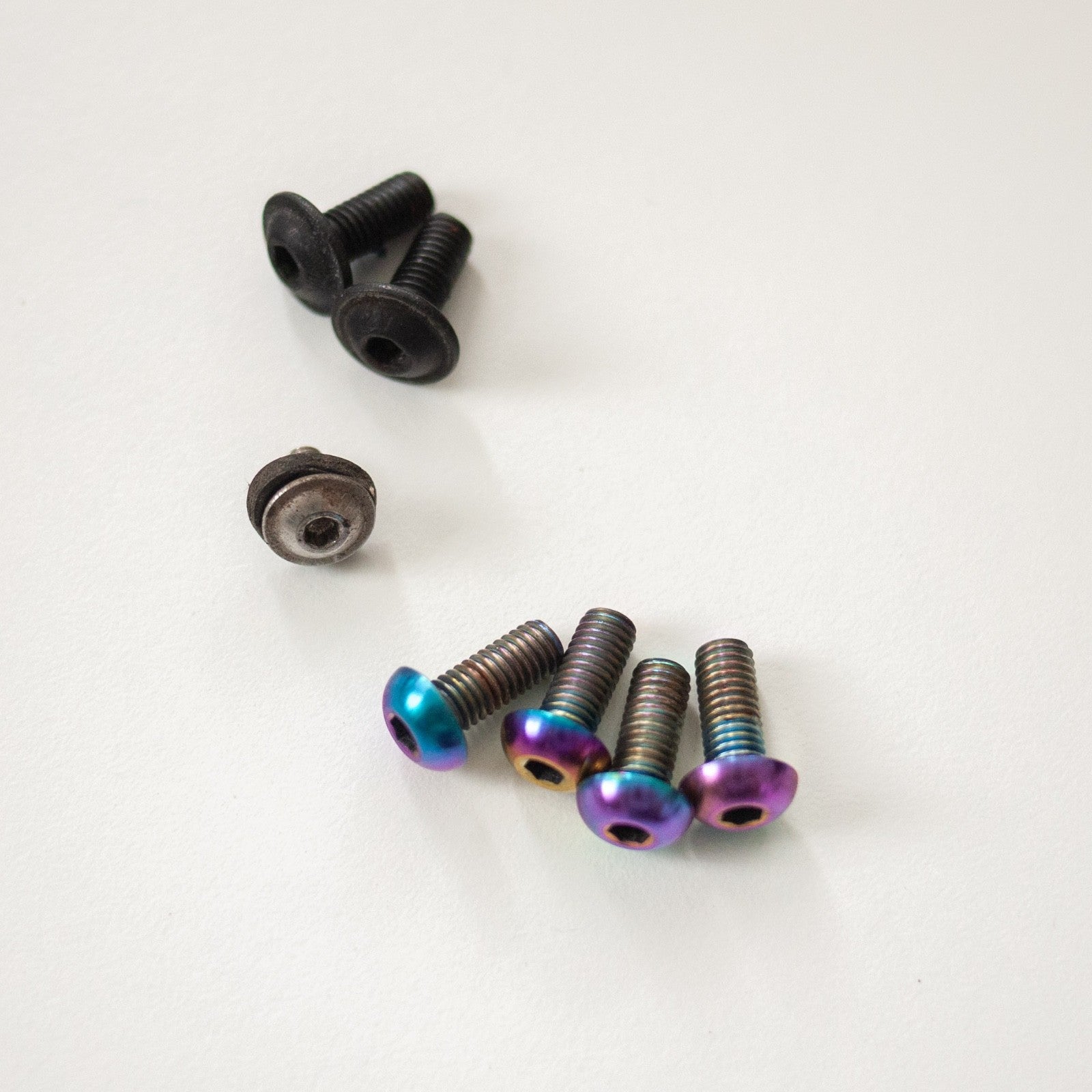 Brompton G line Front Rear Mudguard Advance Roller Rack Frame Titanium Bolts