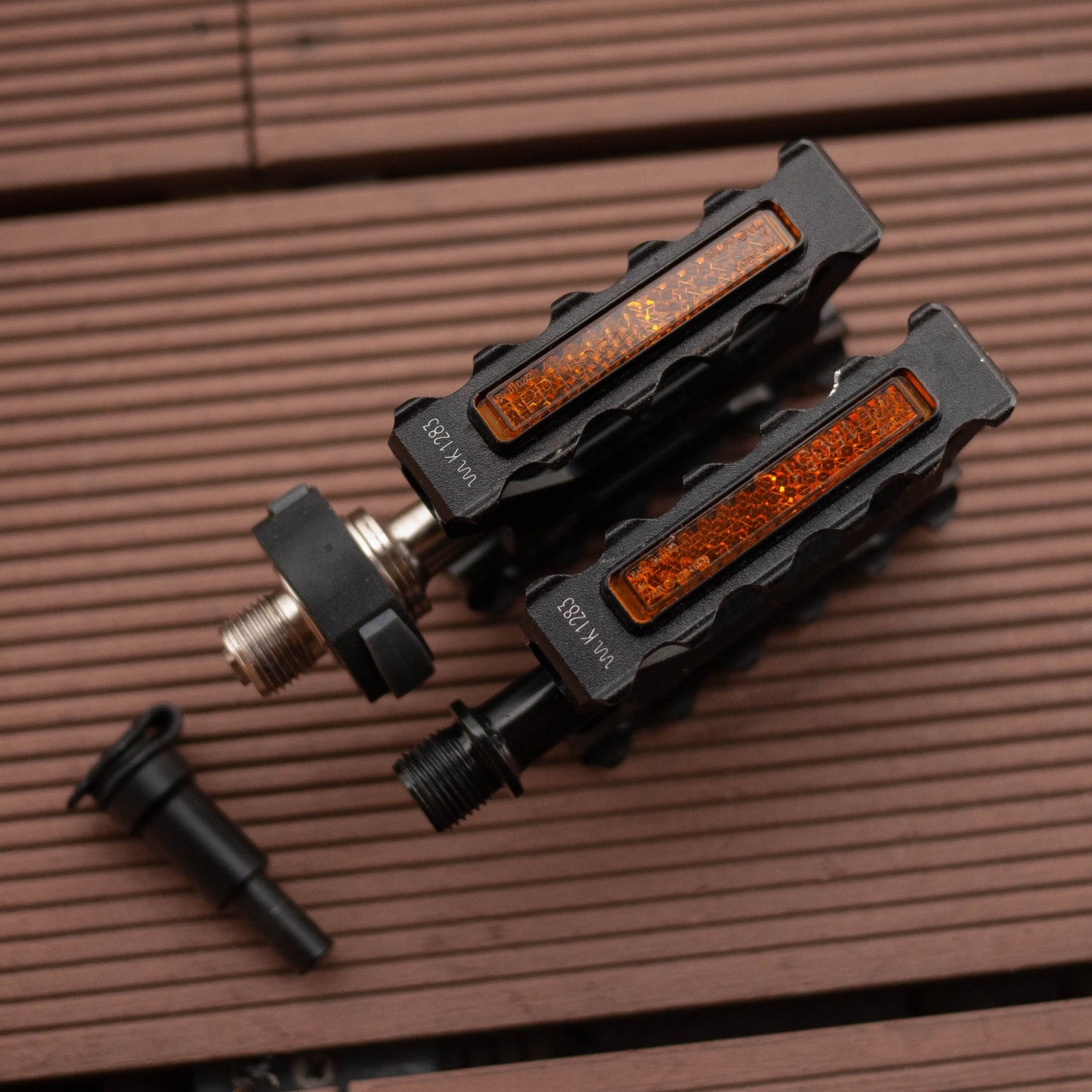 Brompton Folding Bike T line P line  Superlight Quick Release Pedals Black