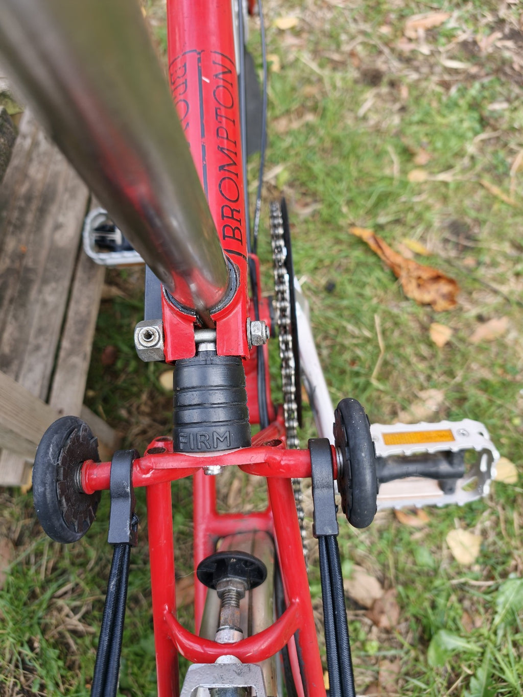 Brompton Bike Black Folding M3L 3 Speed