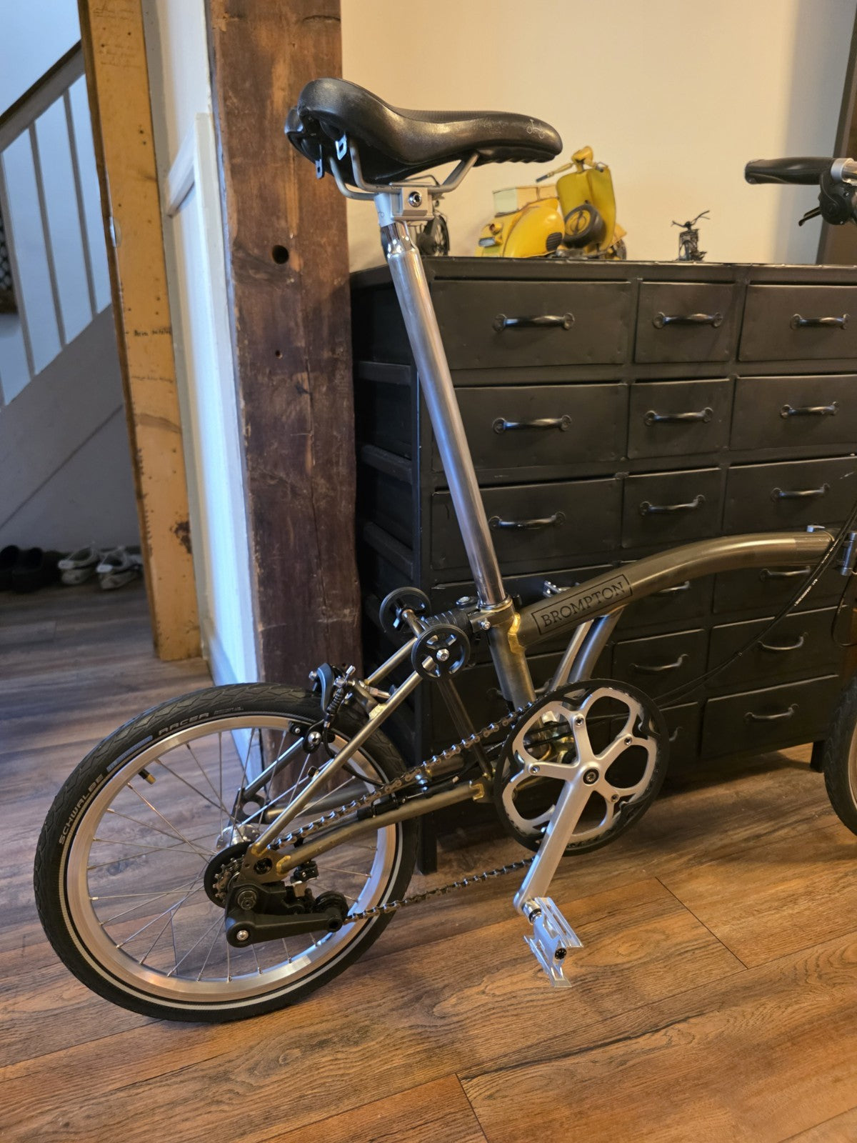 Brompton  RAW LACQUER  2 SPEED