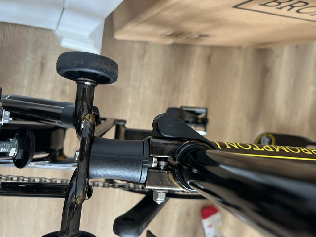 Brompton Tour de France Folding Bike 6 Speed 16in Black/Yellow