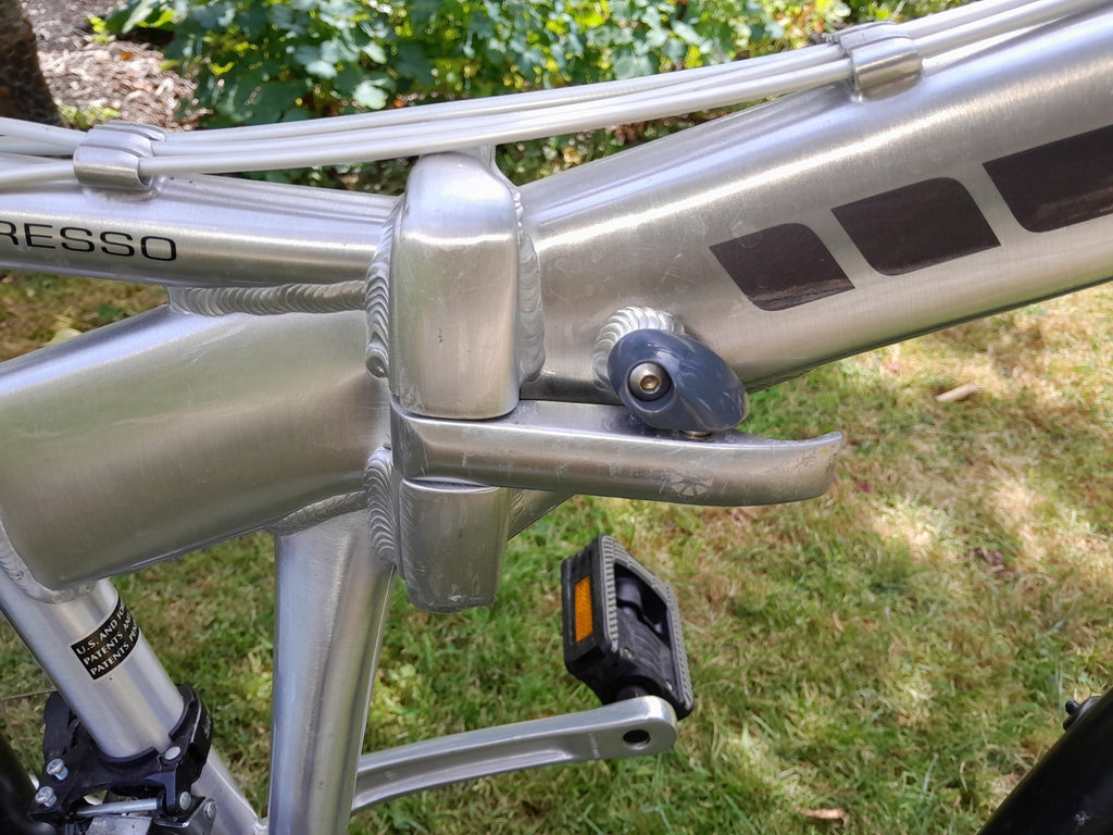 Dahon Espresso (med) 26" Folding Hybrid Bike Aluminium + many extras...