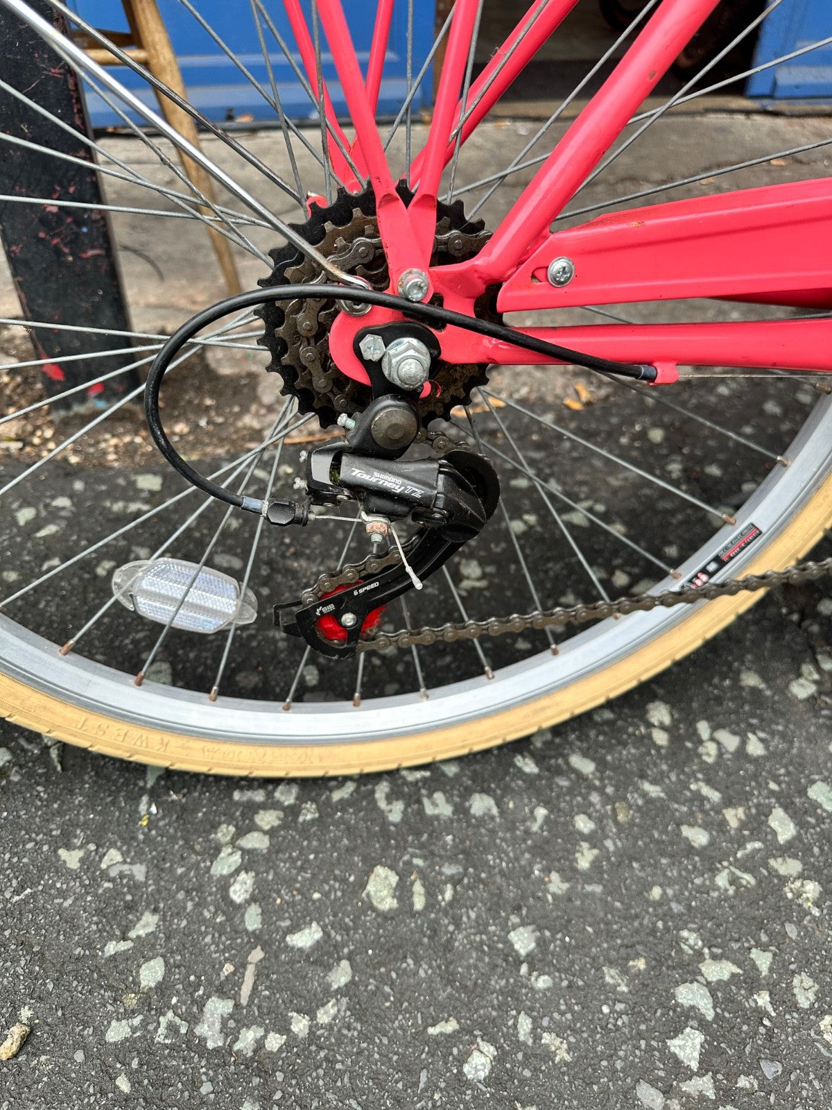 Pink Compass ladies bike