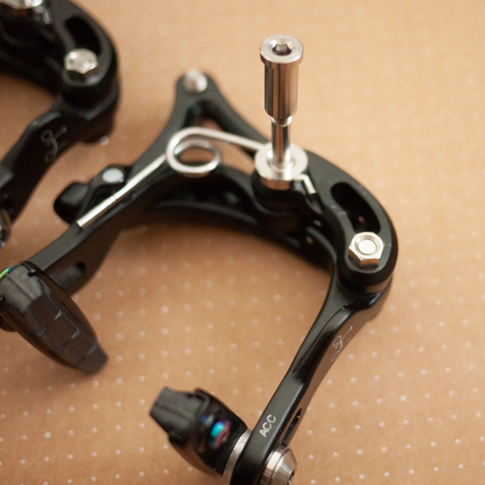 Brompton Brake Callipers Titanium Bolts Chris King Ti Seatpost Stopper