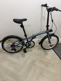 BTWIN Folding Bike 120 Blue/Grey RRP £279.99