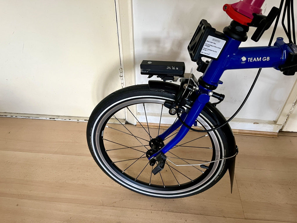 Brompton 2024 Team GB P Line Edition 12 Speed Folding Bike EXC COND