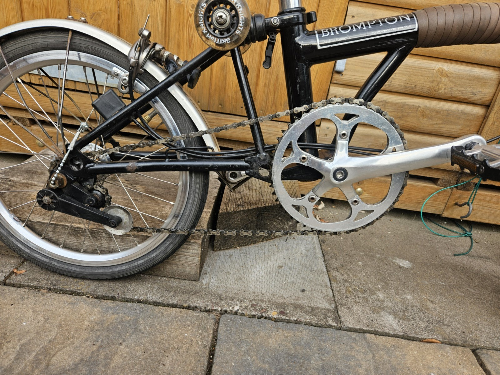 Brompton Folding Bike - 3 Speed - Good Condition - Black - Read Notes