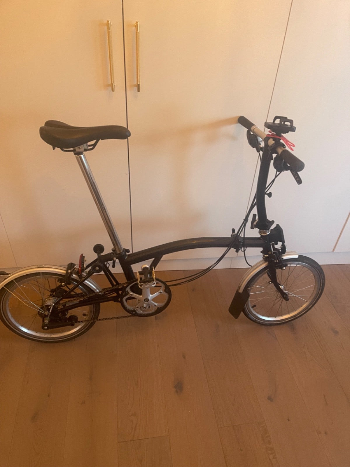 Brompton 2022 6 speed low handlebar folding bike