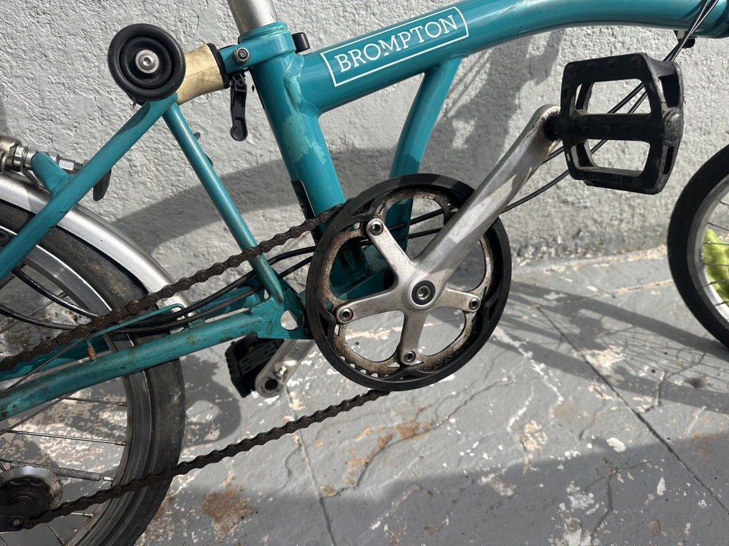 Brompton B75 16" Folding Bike - Blue