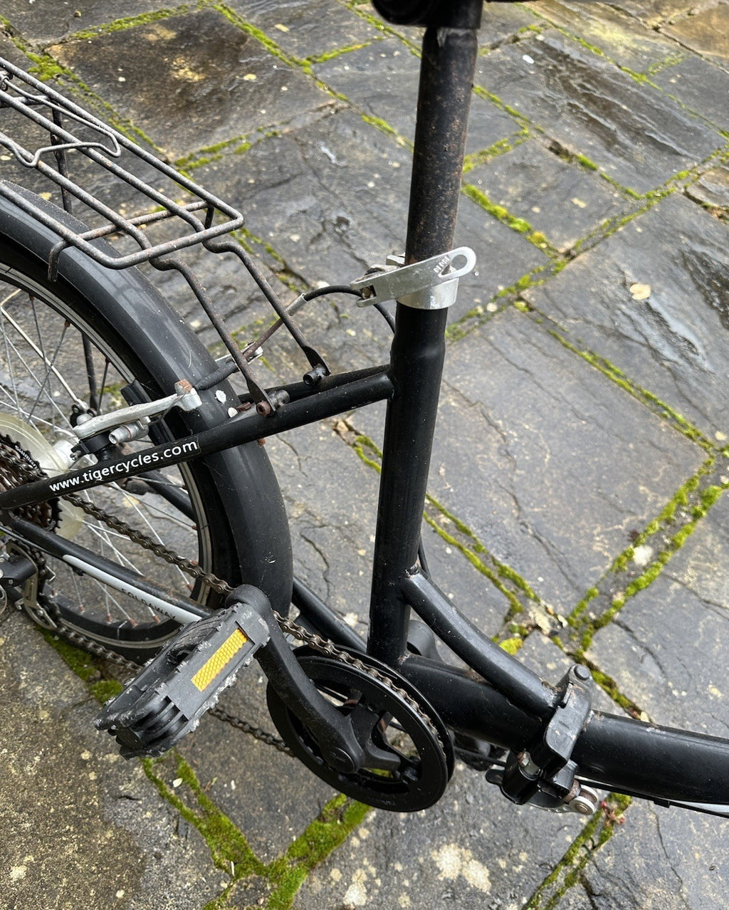 TIGER FOLDAWAY BIKE BLACK WITH GEARS