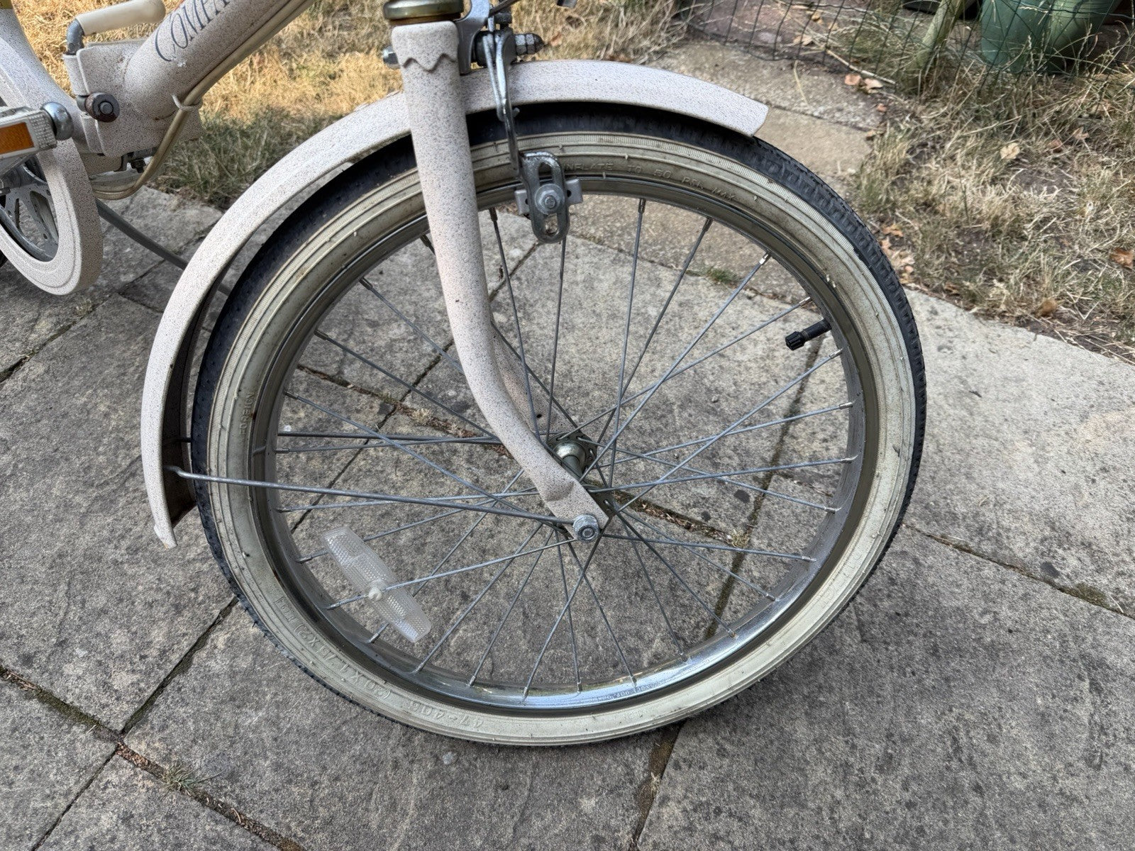 The Raleigh compact folding bike
