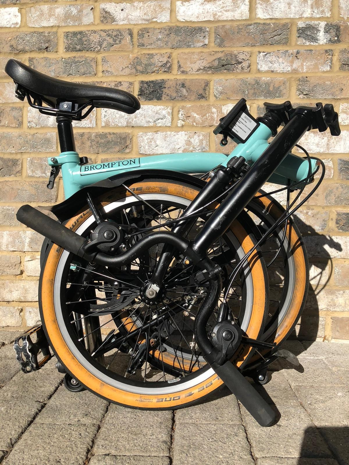Brompton Turkish Green (Black Edition) M6L Mid 6 Speed - Worldwide Delivery