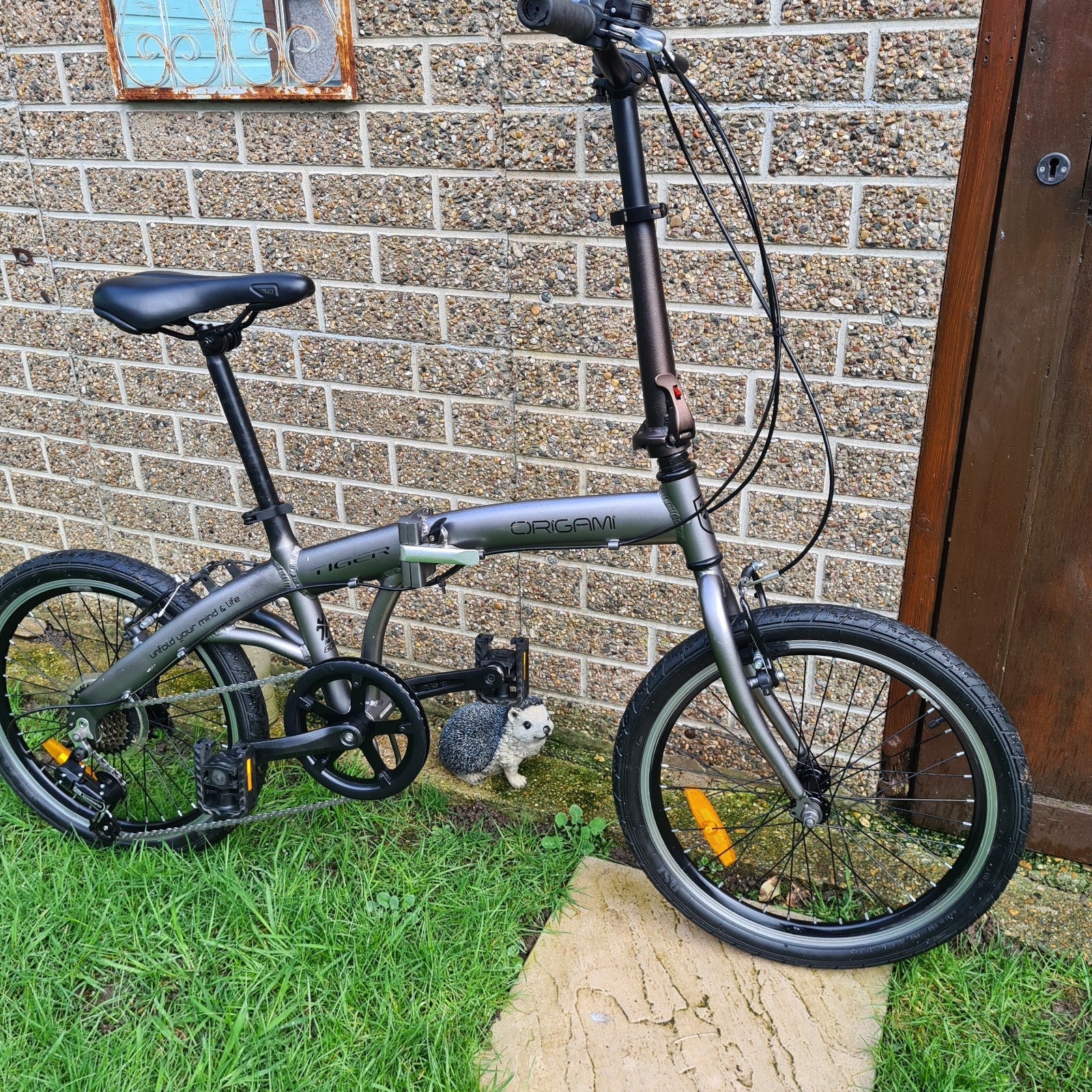 Tiger Origami 20 Inch Lightweight Folding Bike 6 Speed Great Condition