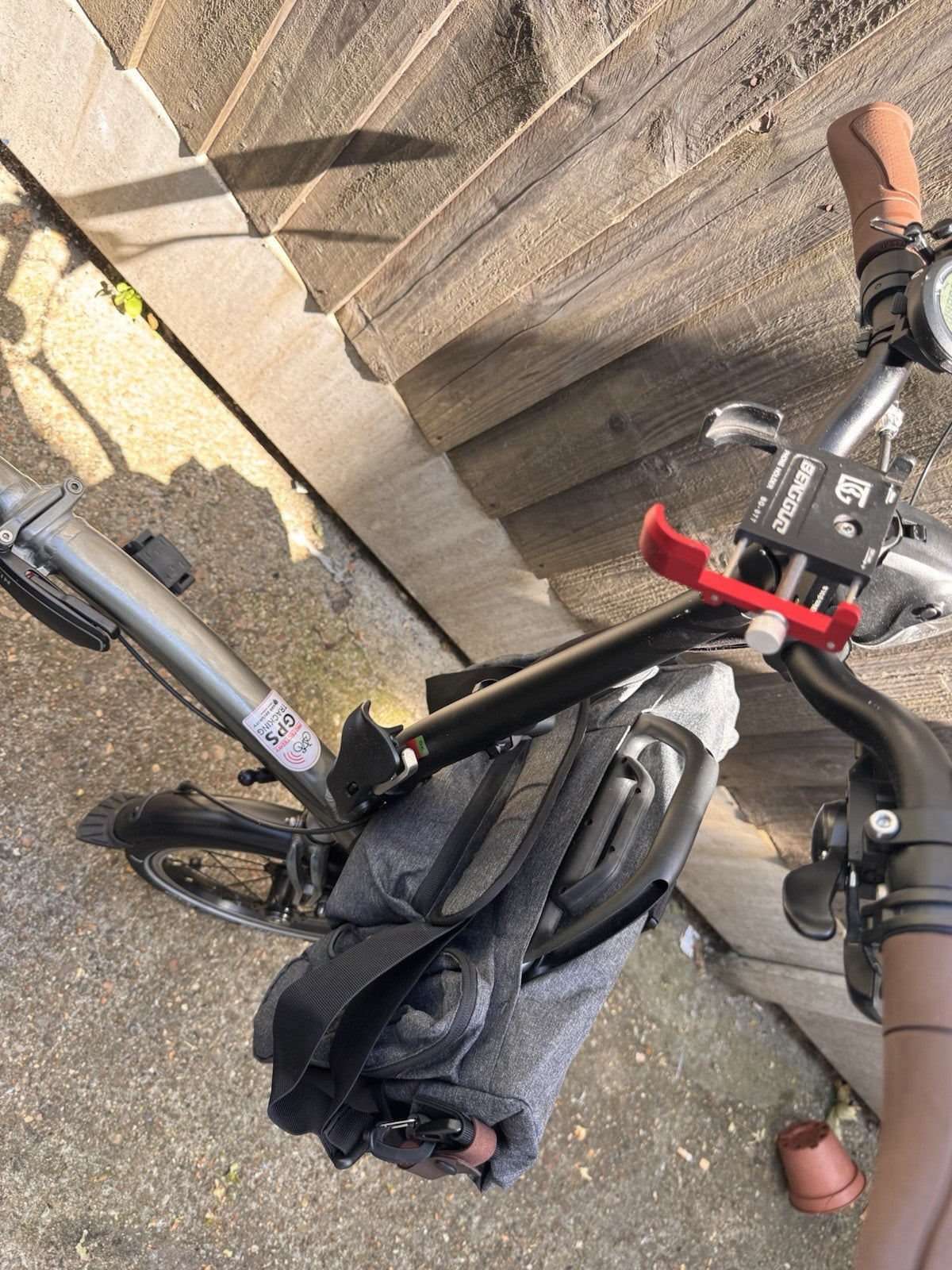 B'TWIN 20 1 sec folding bike