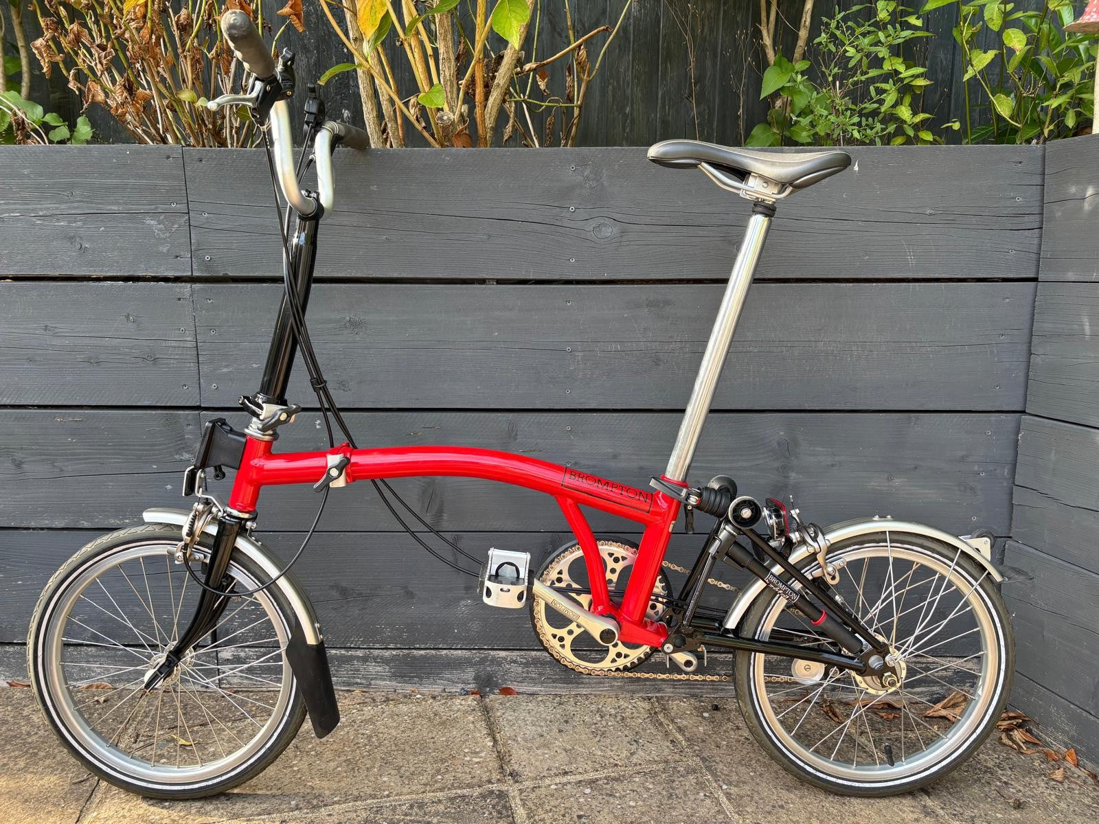 Brompton M3L C Line 3 speed in Red/Black - Excellent All Original Condition