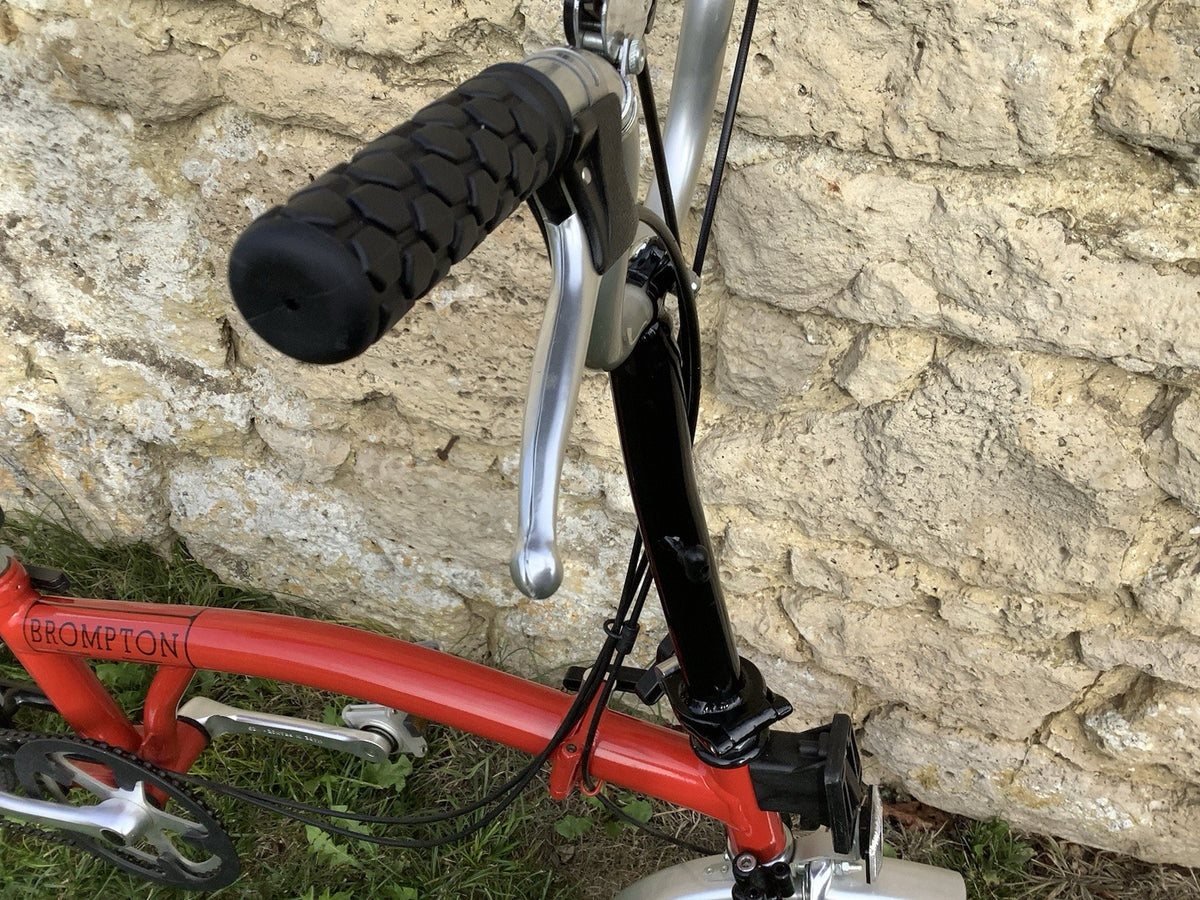 Brompton M3L Folding Bike -  Red - UK DELIVERY