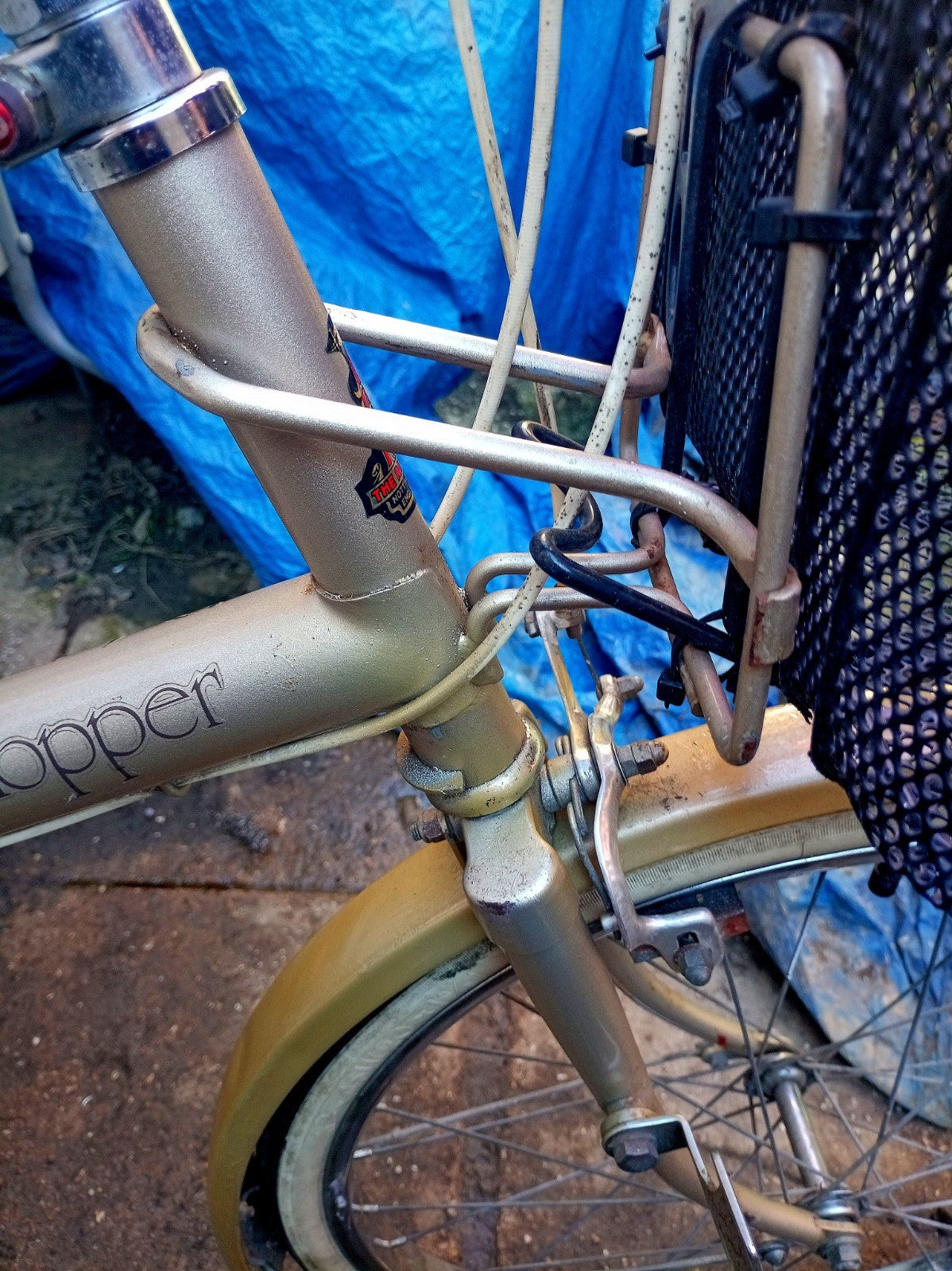 1980's Raleigh Shopper | Vintage Bike | Non Folding | 3 Speed | Basket  | Patina