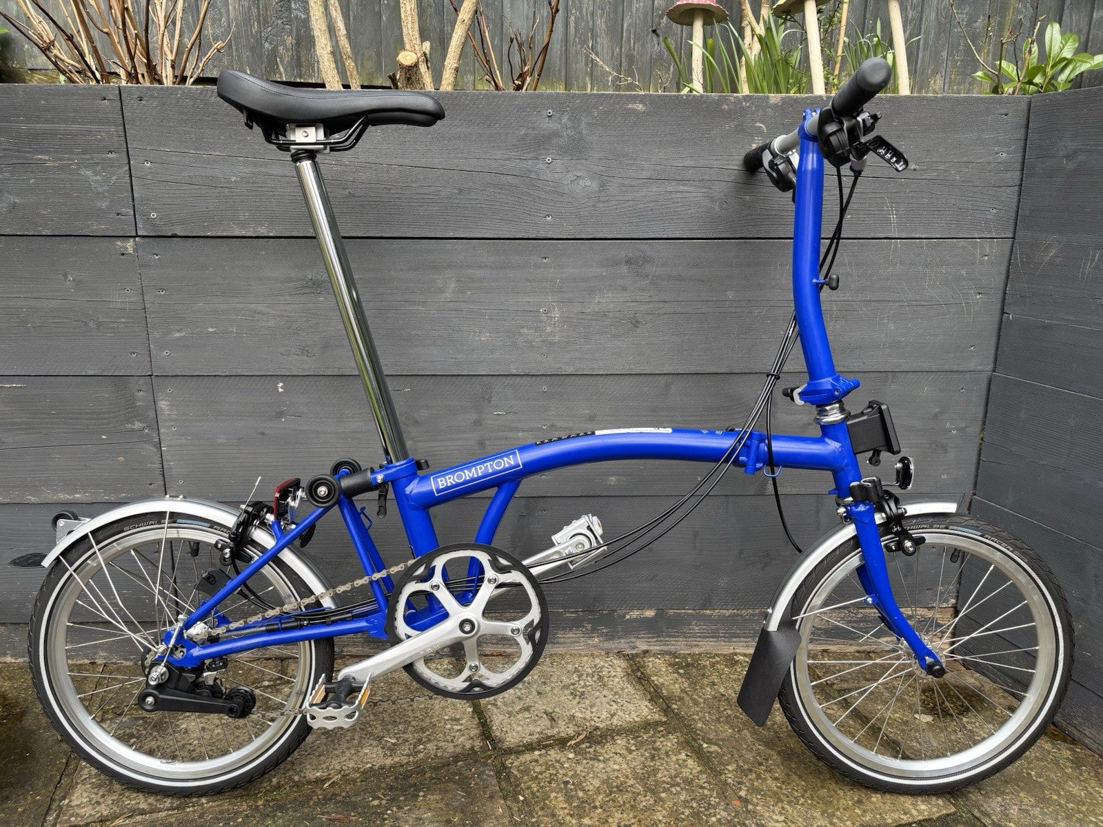 Brompton C Line 6 Speed Urban Folding bicycle in Piccadilly Blue - NEW UNUSED