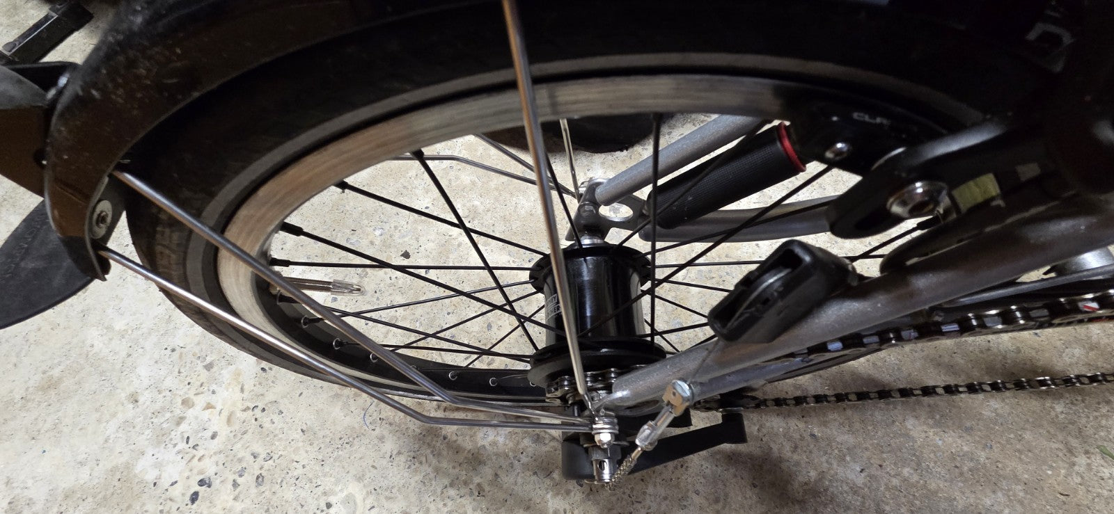 Brompton M3L Folding Bike - Serviced Condition