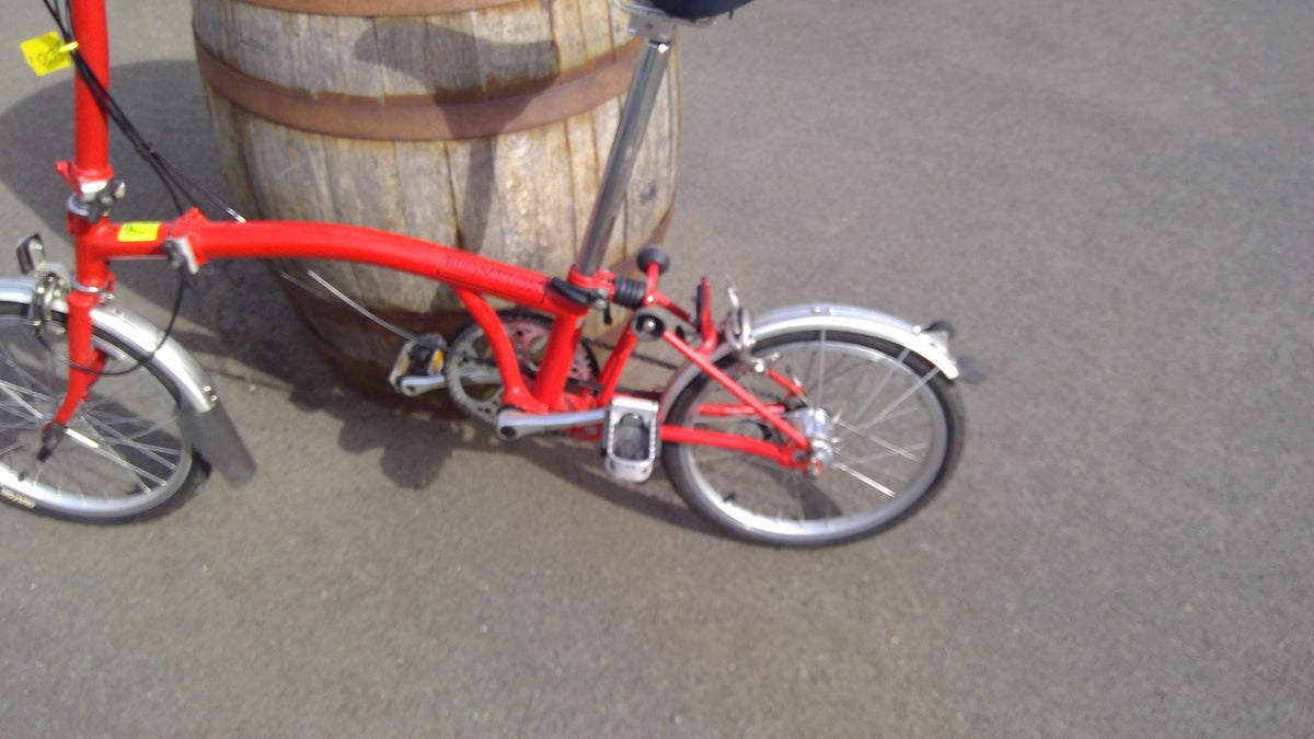 Brompton 16" Folding Bike  Red
