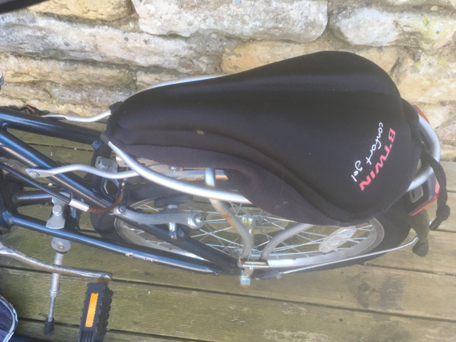 Raleigh Folding Bike plus cover.  Good condition