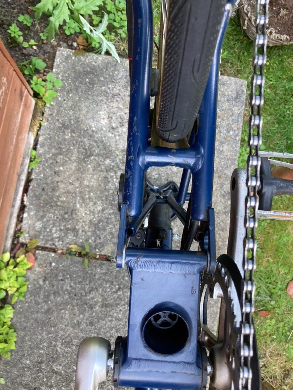 Brompton S6l 2019  - dynamo lights , mudguards & carrier block - 6 speed