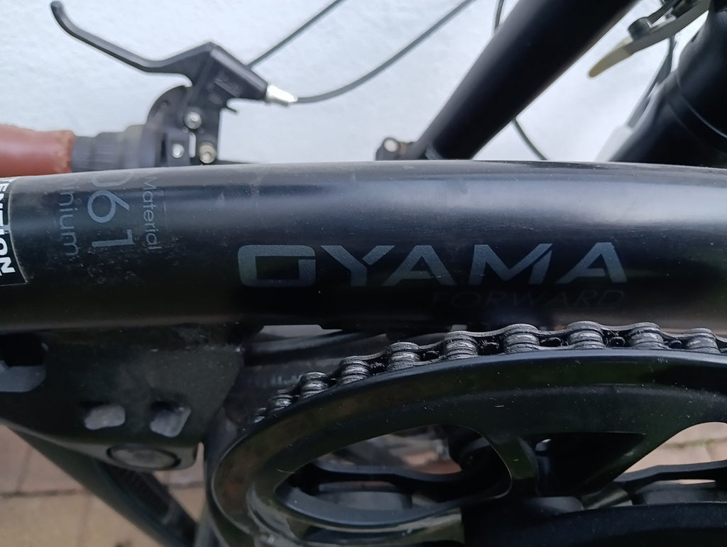 Oyama folding bike 6061 alu frame , Brompton folding system