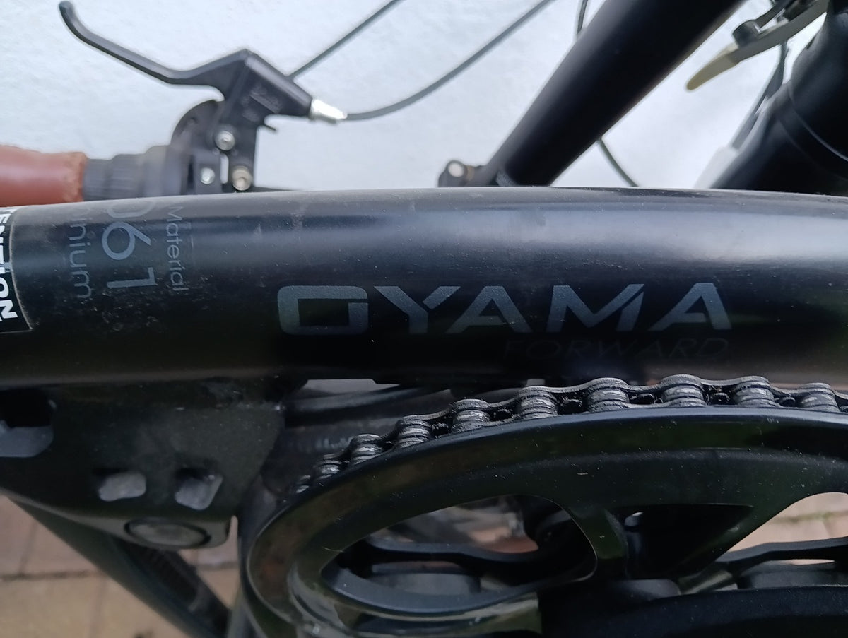 Oyama folding bike 6061 alu frame , Brompton folding system