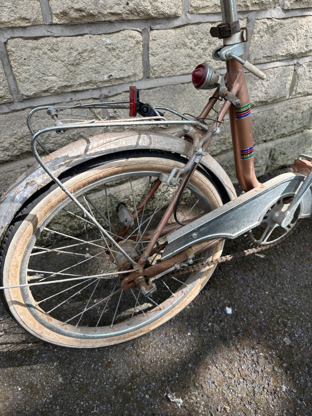 Vintage Bicycle Fold Away / Shopper - 1980's German