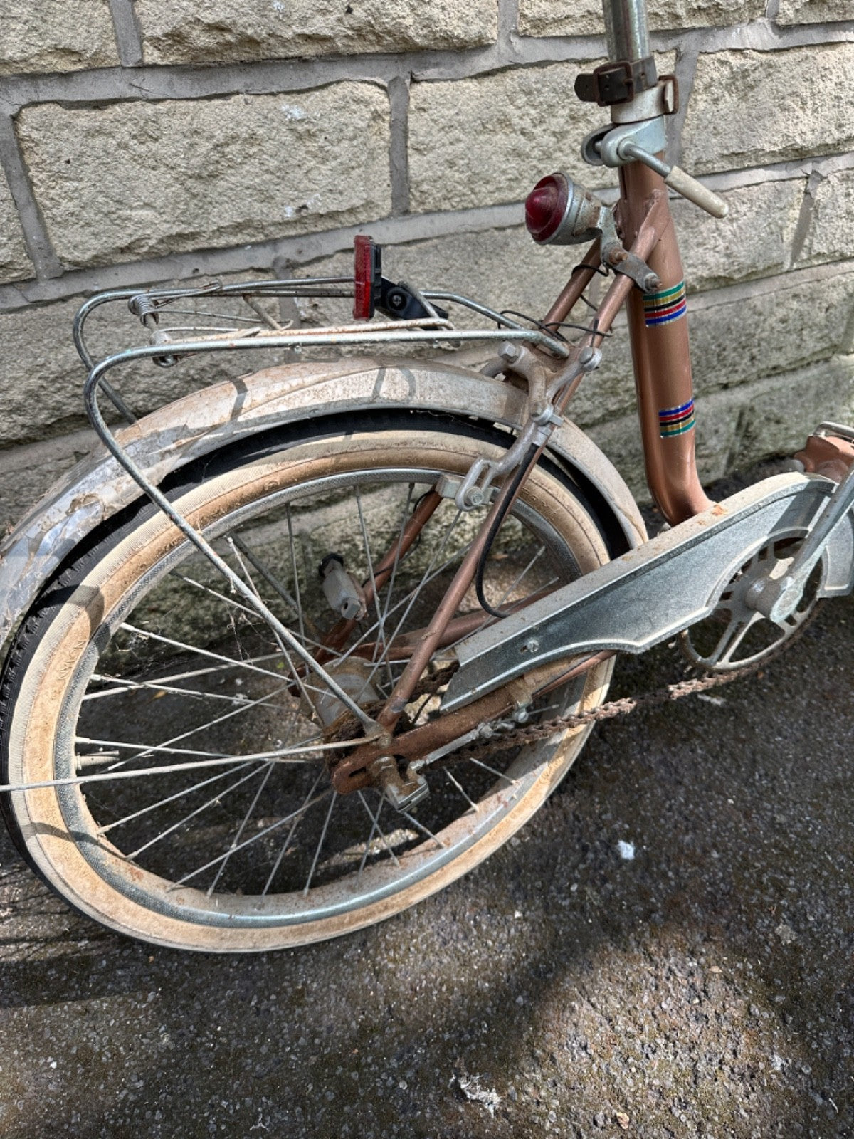 Vintage Bicycle Fold Away / Shopper - 1980's German