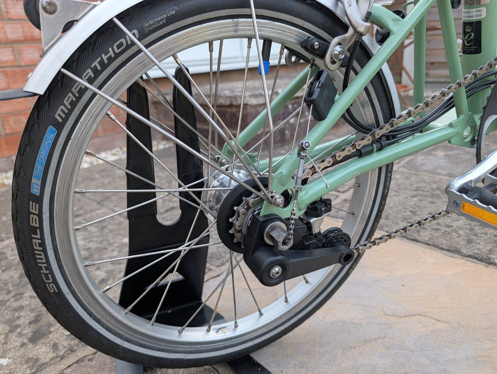 Sage Green 6 Speed Brompton, S6L (2013)