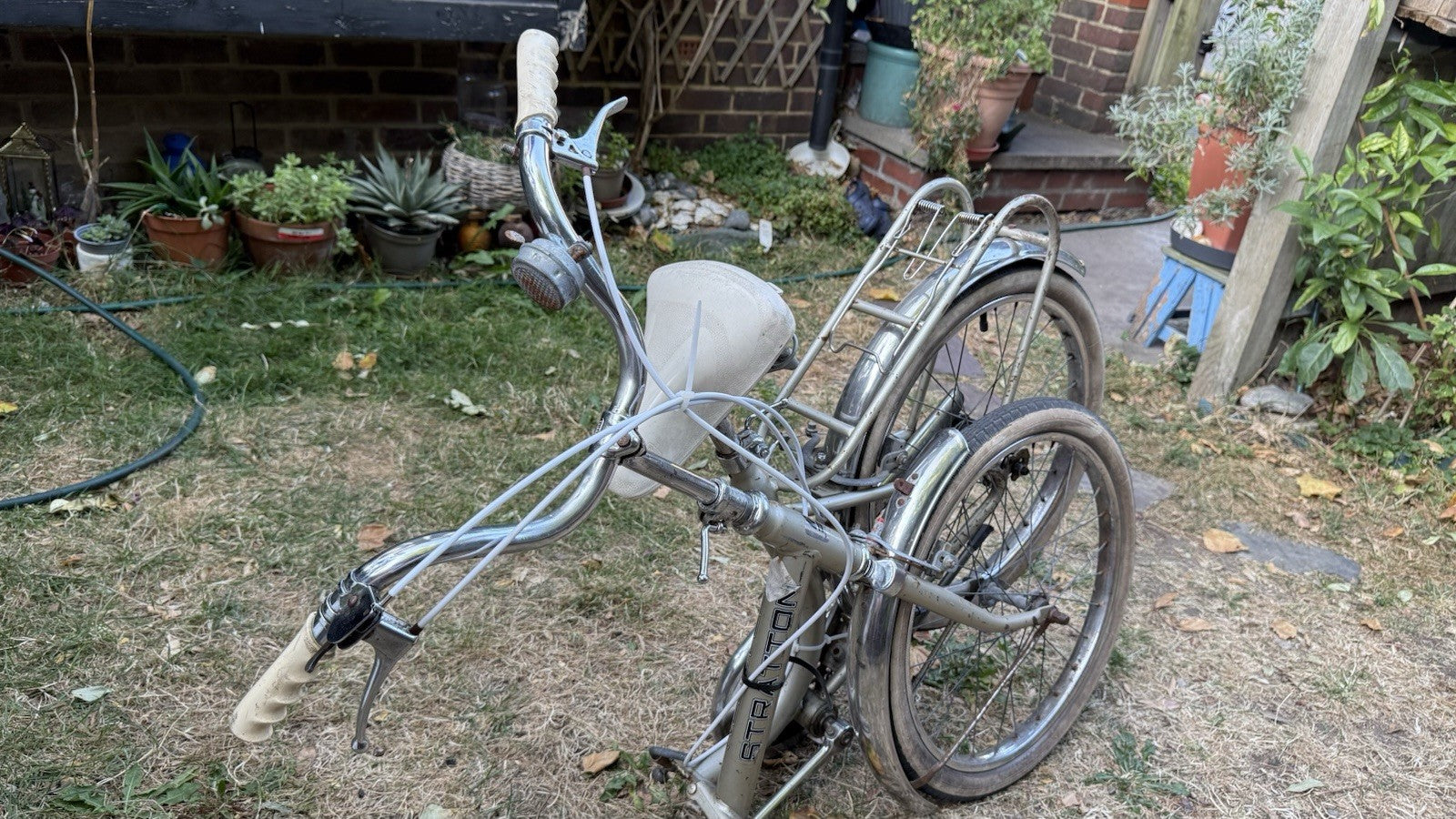 Stratton vintage Folding Bike 20 inch made in Italy in 1982