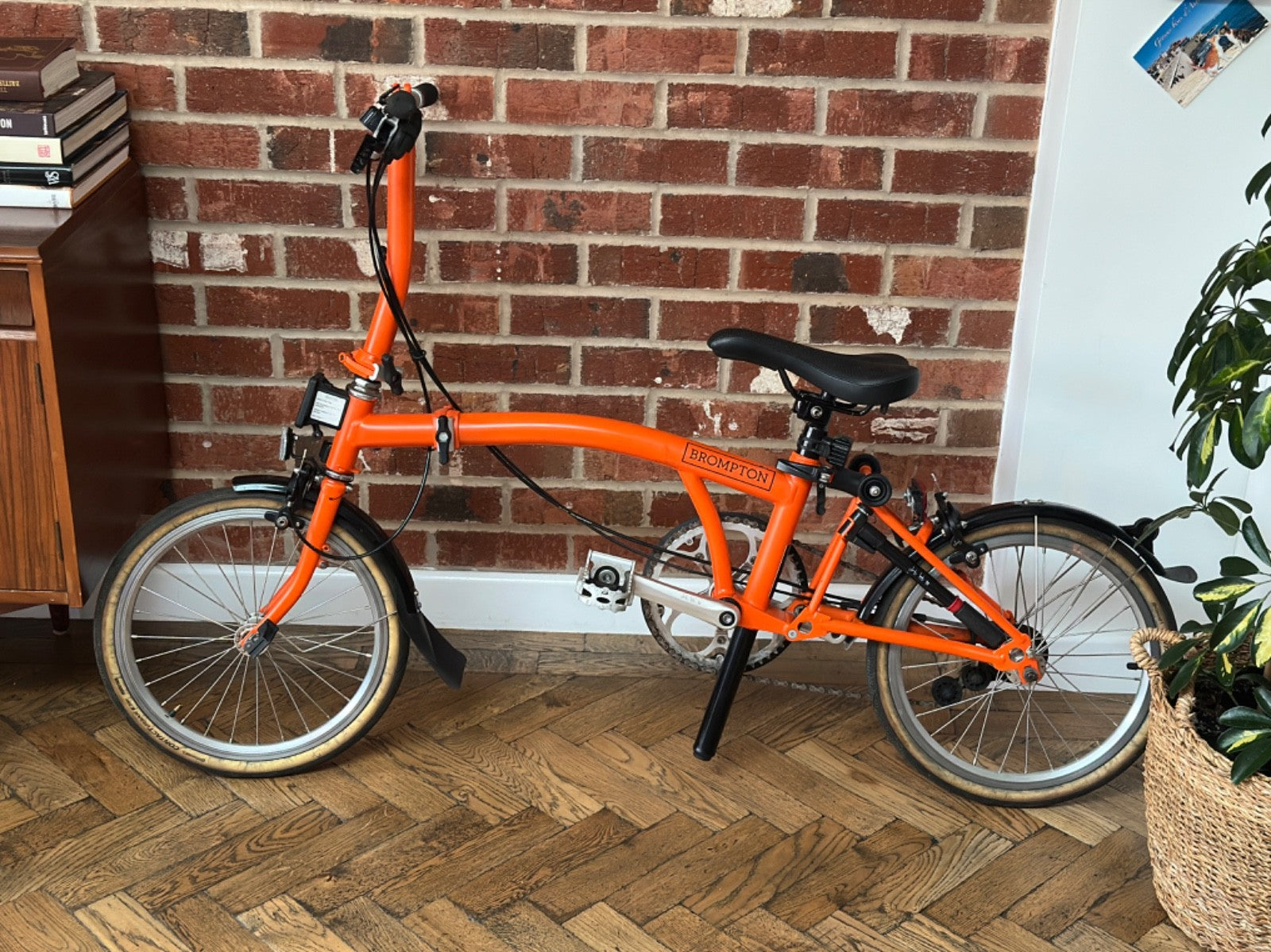 Brompton S2L Folding Bike Orange 2 Speed - 2019 Bicycle Fold Up S2 L