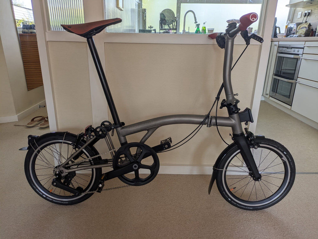 Brompton T Line 4-Speed, Low Bar