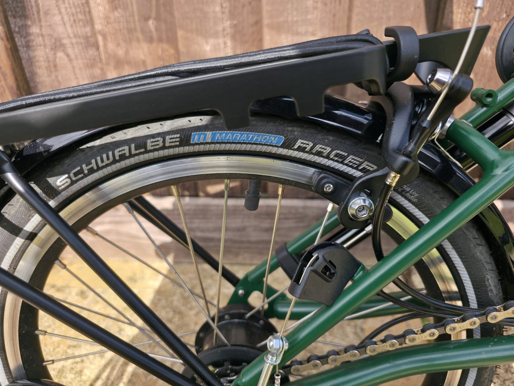 Brompton C Line 12-Speed hi Bar 2026 Racing Green Folding Bike