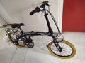 Carrera Intercity Folding Bike - 20" Wheels - 8 Speed Shimano - Black