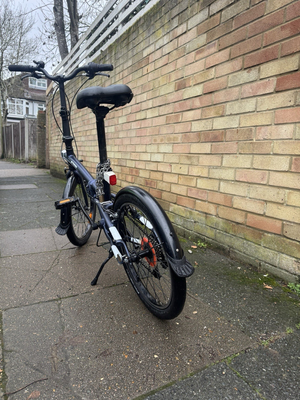 BTWIN Folding Bike 20″ | Urban Commuter Bicycle | 6-Speed Bike | Great for City