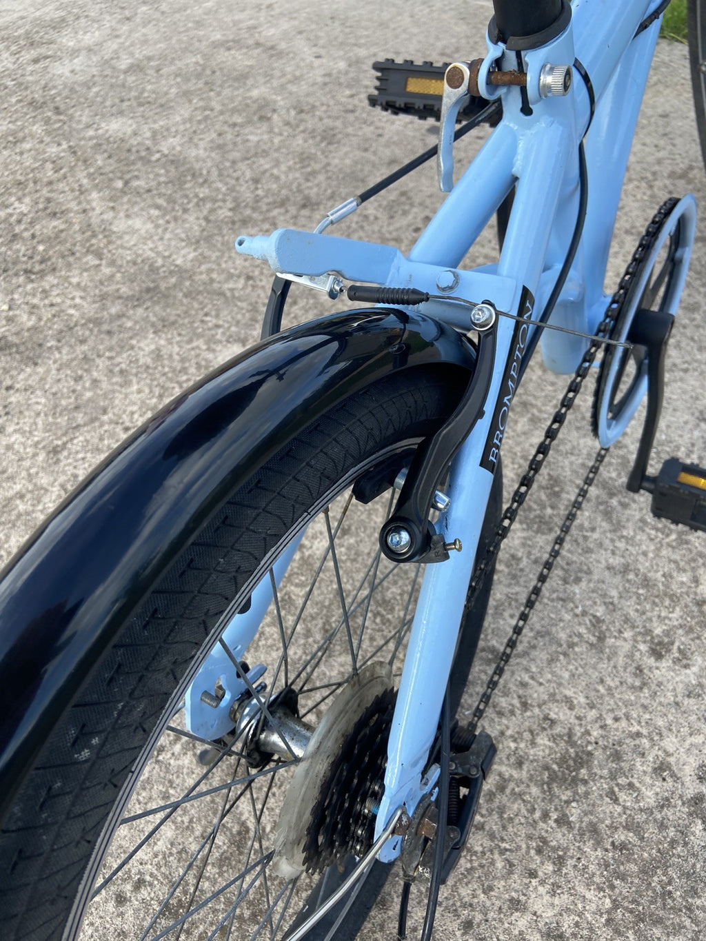 Restored vintage Fold-Up Unisex Bike/Bicycle